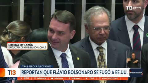 Flávio Bolsonaro habría salido de Estados Unidos rumbo a Miami