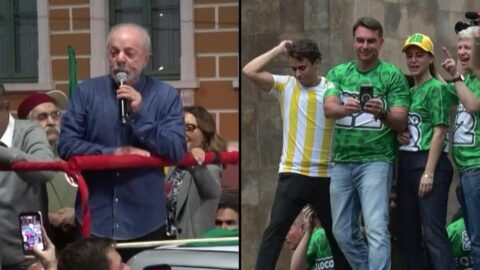 Flávio Bolsonaro pide anular la candidatura de Lula por propaganda en WhatsApp