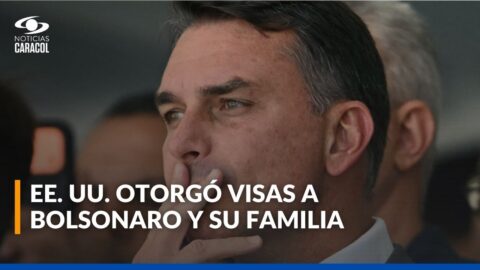Flávio Bolsonaro sale de Brasil rumbo a Estados Unidos