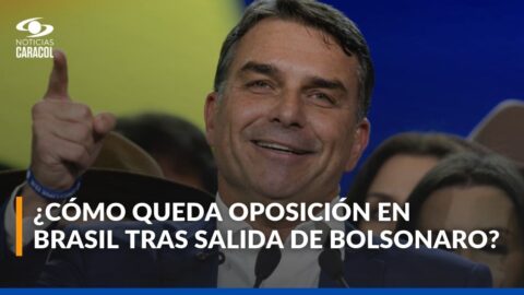 Flávio Bolsonaro sale de Brasil y abre dudas sobre la oposición