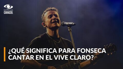 Fonseca prepara su primer show en el Vive Claro de Bogotá