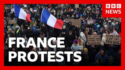 Francia: 135 detenidos en nuevas protestas a nivel nacional