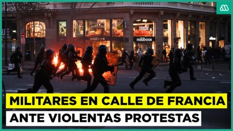Francia: huelga general en noviembre y toques de queda