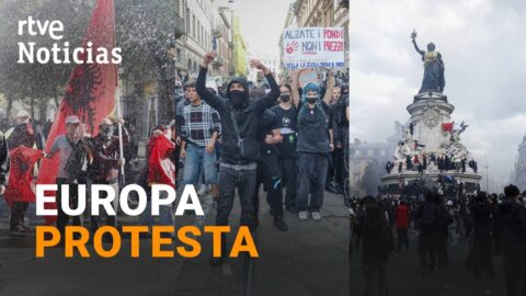 Francia, Italia, Albania y Portugal: protestas y medidas en Europa