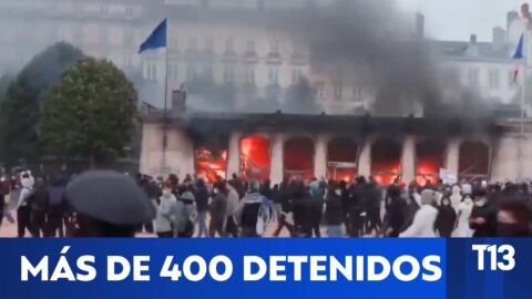 Francia: protestas violentas generan escenas de caos