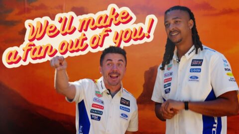 Frankie Muniz y Calum Nicholas compiten por reunir fans de Red Bull en Austin