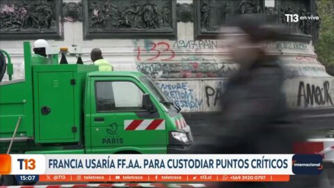 Fuerzas Armadas de Francia custodiarían puntos críticos
