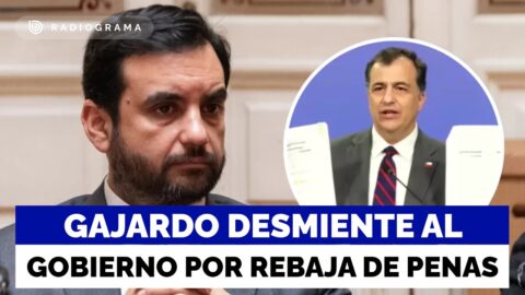 Gajardo cuestiona al Gobierno por comparar decretos de rebajas de penas