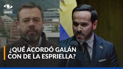 Galán presenta plan de seguridad para Bogotá tras reunión con Espriella
