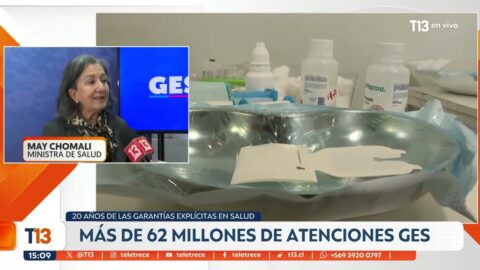 GES supera los 62 millones de atenciones en Chile