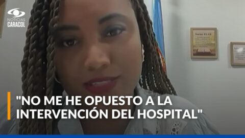 Girley Ordóñez habla por el hospital de San Andrés