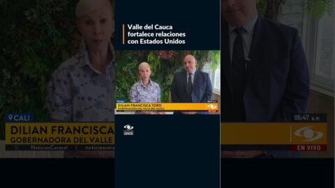 Gobernadora del Valle se reúne con embajador de negocios de EE.UU.