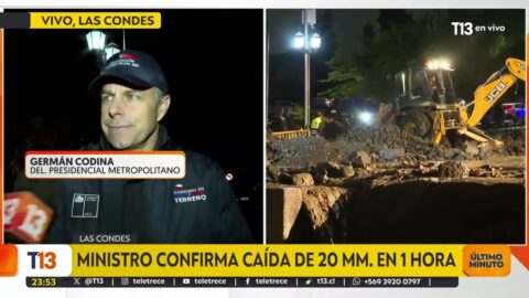 Gobierno actualiza el estado de emergencia en Las Condes