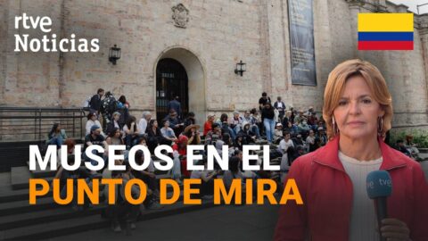 Gobierno colombiano retira obras del Museo Nacional y genera protestas