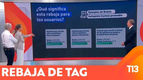 Gobierno y concesionaria pactan rebaja del TAG a cambio de extensión