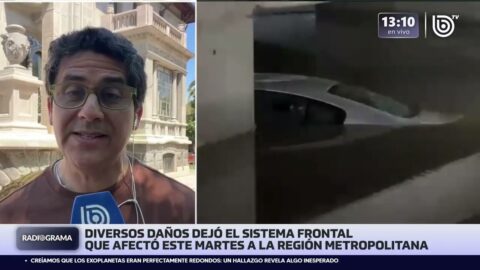 Granizo y lluvias dejan árboles caídos, casas dañadas y autos anegados en RM