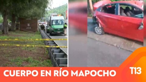 Hallan cadáver de un joven en el río Mapocho