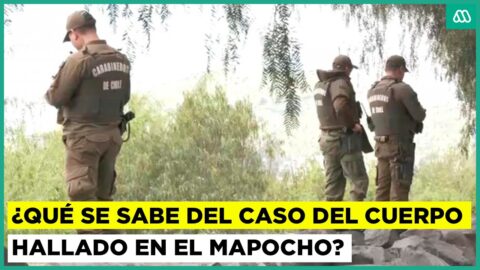 Hallan cuerpo de joven en el río Mapocho tras accidente vehicular