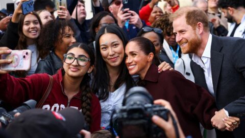 Harry y Meghan reaparecen juntos en Nottingham tras su regreso al Reino Unido