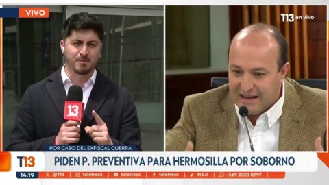 Hermosilla enfrenta pedido de prisión preventiva por soborno