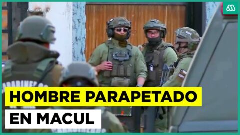 Hombre armado muere en Macul tras operativo del GOPE