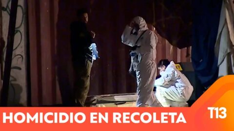 Hombre muere baleado en Recoleta y disparos alcanzan domicilios