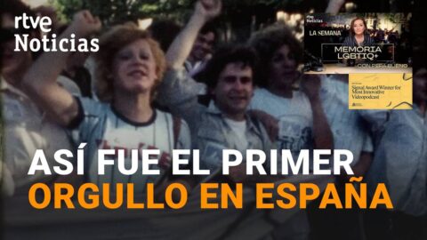 Imágenes inéditas de la primera manifestación del Orgullo en Madrid