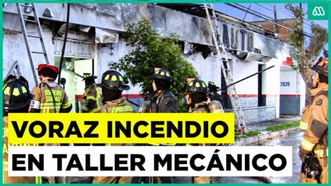Incendio destruye taller mecánico en Independencia