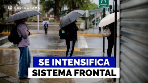 Intensifican lluvias en la RM y se espera su peak por sistema frontal