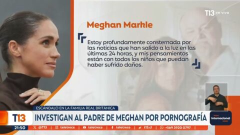 Investigan a Thomas Markle, padre de Meghan, por posesión de pornografía infantil