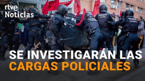 Investigan cargas policiales en el inicio de la huelga docente en Madrid