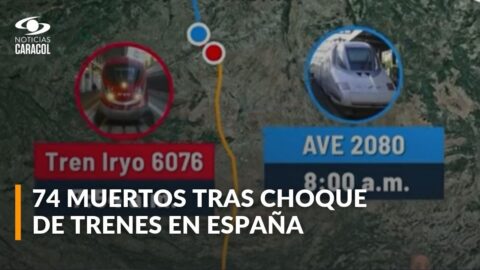 Investigan causas del choque de trenes en España que dejó 74 muertos
