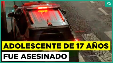 Investigan homicidio de adolescente de 17 años en Lo Barnechea