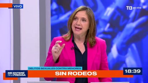 Isidro Solís, exministro de Justicia, en entrevista con T13