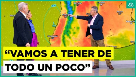 Jaime Leyton anticipa calor, lluvias y tormentas esta semana