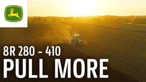 John Deere 8R: labranza de precisión con control automatizado