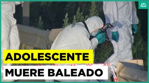 Joven de 16 años muere tras disparo en Pudahuel