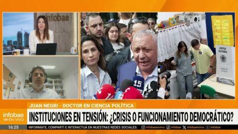 Juan Negri habla sobre las democracias en Infobae a la Tarde