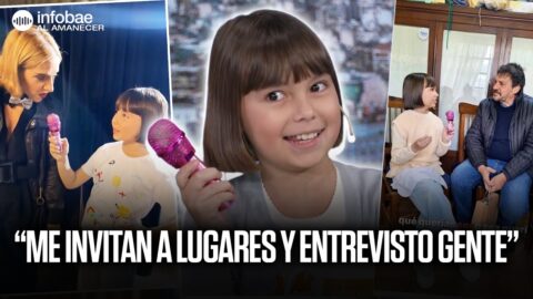 Juliet Czupiak, joven periodista que entrevista famosos en redes
