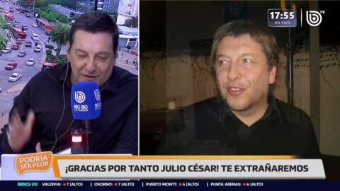 Julio César Rodríguez se despide del Podría Ser Peor tras 20 años