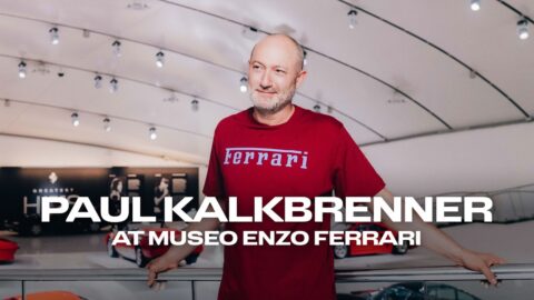 Kalkbrenner visita la muestra The Greatest Hits del Museo Ferrari