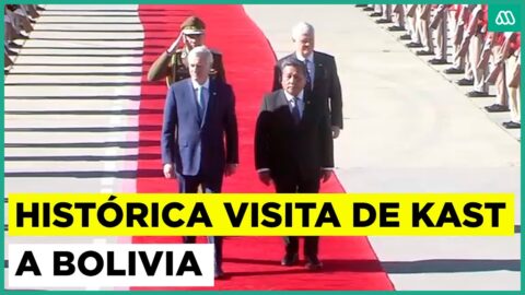 Kast llega a Bolivia en la primera visita de un presidente chileno en 71 años