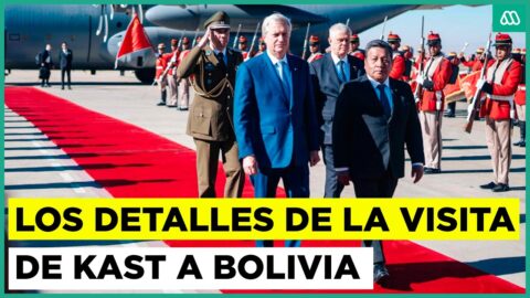 Kast llega a La Paz en la primera visita de un presidente chileno en 71 años