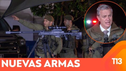Kast presentó 300 subfusiles CZ Scorpion EVO 3 para Carabineros