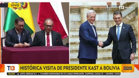 Kast realiza histórica visita a Bolivia