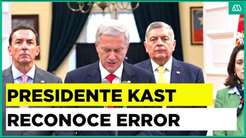 Kast reconoce errores en rebajas de condenas por abusos