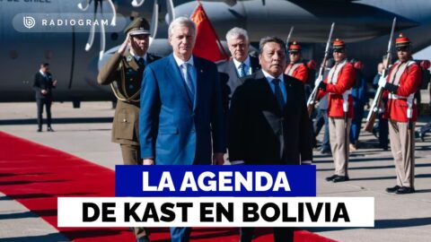 Kast se reúne con Rodrigo Paz en La Paz y visita Palacio Quemado