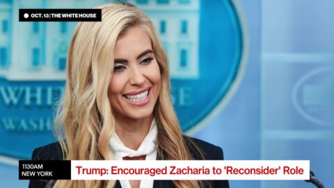 Katie Zacharia deja el cargo de vocera de la Casa Blanca