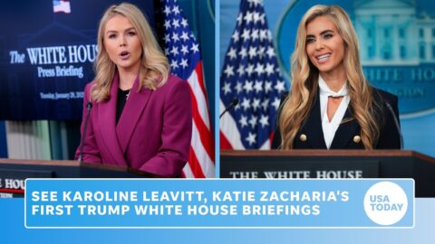 Katie Zacharia deja la vocería de la Casa Blanca tras cinco días