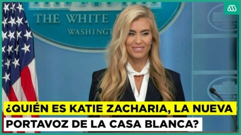 Katie Zacharia, nueva secretaria de prensa de la Casa Blanca, bajo escrutinio